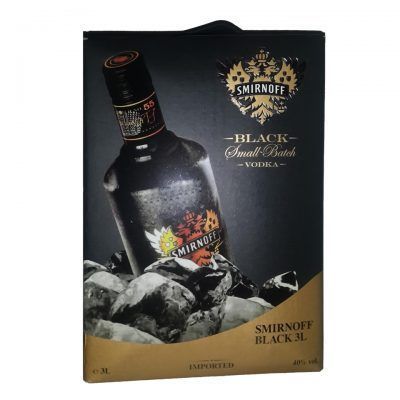 Горілка Смирнов Блек 3 літри 40%
