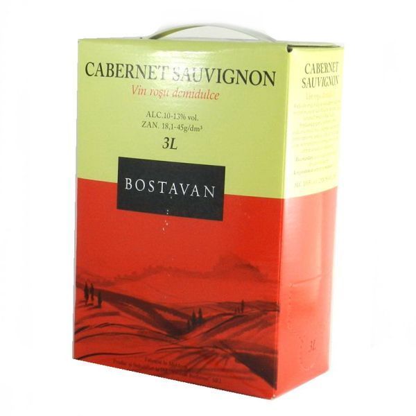 Вино Боставан Червоне 3 літри